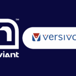Naviant and Versivo logos displayed side by side on a dark blue background.